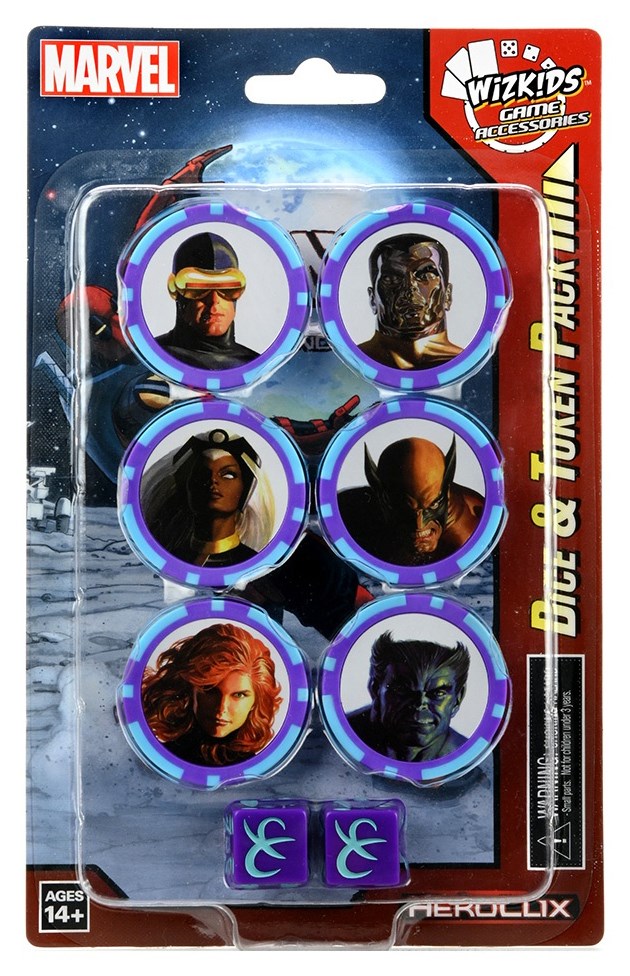 X-Men Rise and Fall Dice and Token Pack - X-Men Rise and Fall - Heroclix