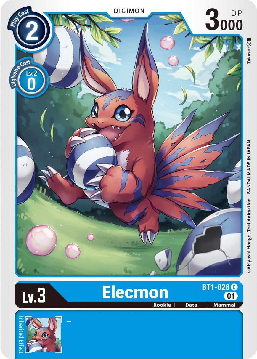 Elecmon - Digimon Wiki - Neoseeker