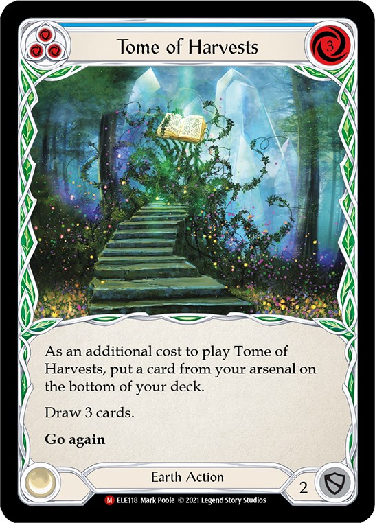 Tome of Harvests - of Aria - and Blood TCG