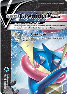 Greninja V-UNION - SWSH155 - SWSH: Sword & Shield Promo Cards - Pokemon