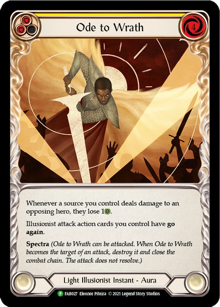 Ode to Wrath - Flesh and Blood: Promo Cards - Flesh and Blood TCG