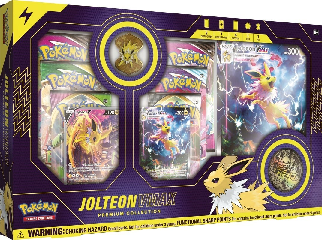Kit Carta Pokémon Eevee Jolteon Vaporeon Flareon Original Pt