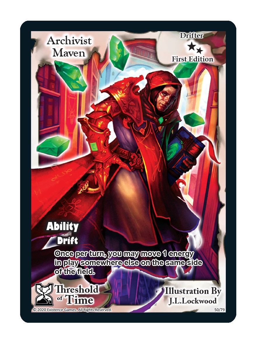 Archivist Maven Threshold of Time Exodus TCG