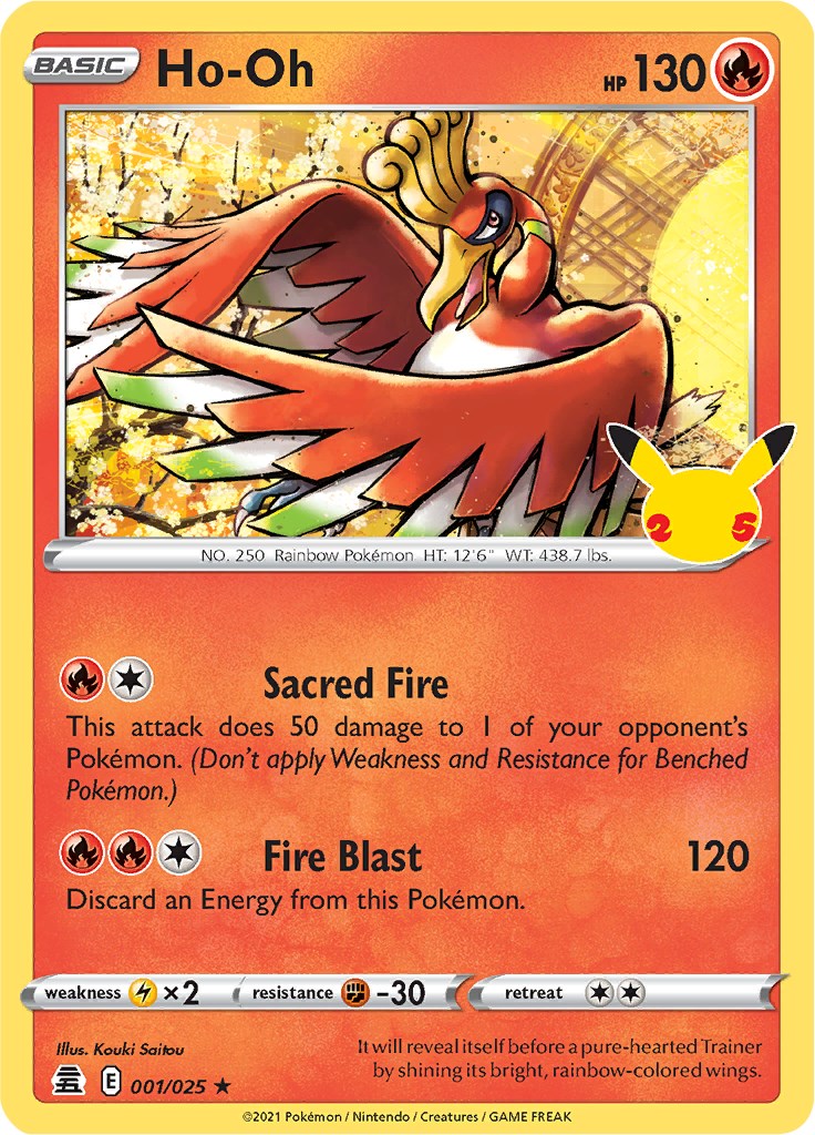 Top 5 Ho-oh ex pokémon Cards #tcg#pokémon#hooh 