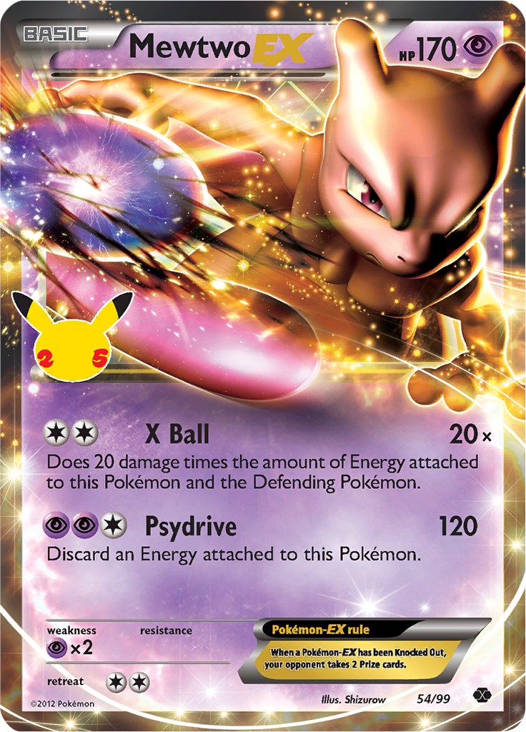Mewtwo Y Card