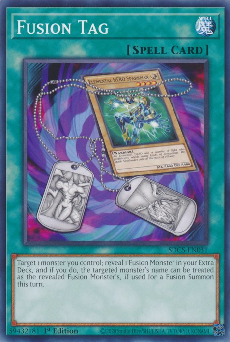 Fusion Tag - Structure Deck: Cyber Strike - YuGiOh