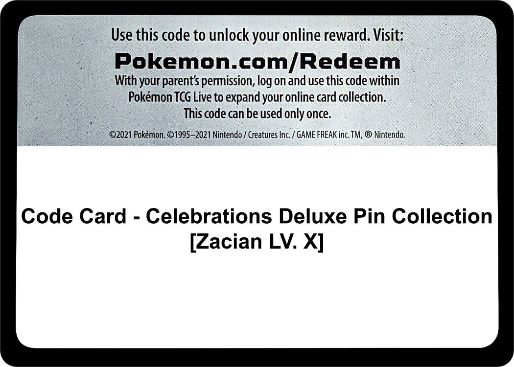 Zacian Lv. X Pokemon Card