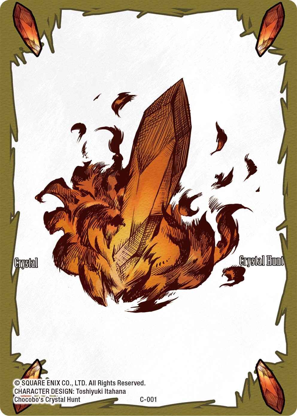 Crystal Token (Fire) - Crystal Dominion - Final Fantasy TCG