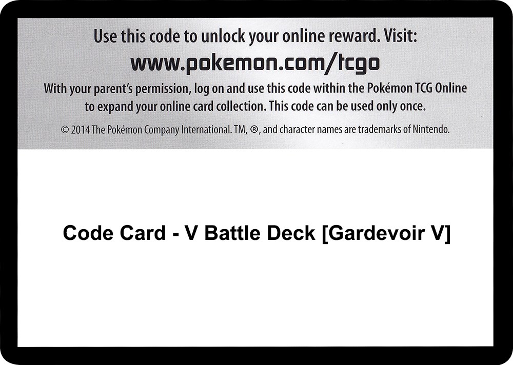 Pokemon Gardevoir V Battle Deck