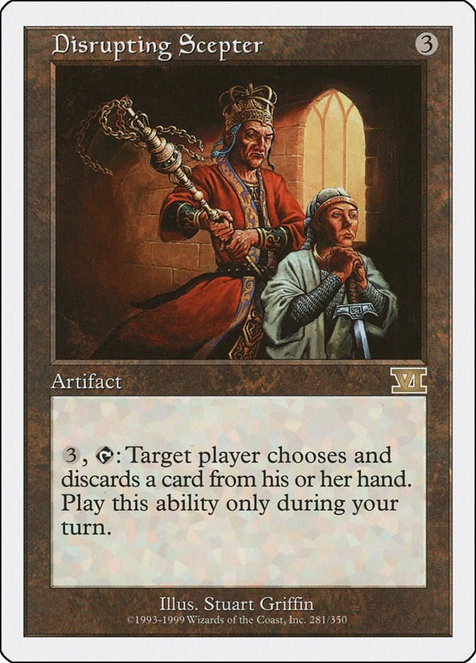 Disrupting Scepter - Classic Sixth Edition - Magic: The Gathering