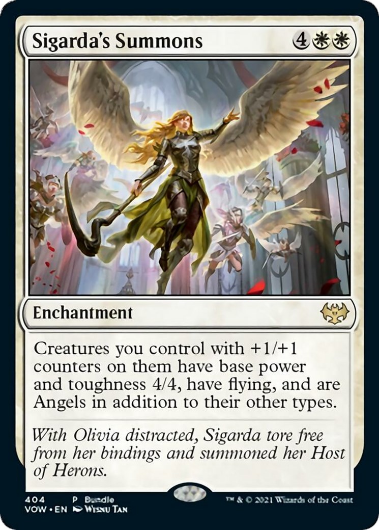 Magic: The Gathering Karte – Sigardian Paladin (VOW-247) Aus Innistrad-Set