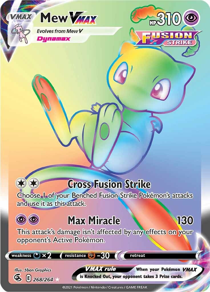 Pokemon Mew v max