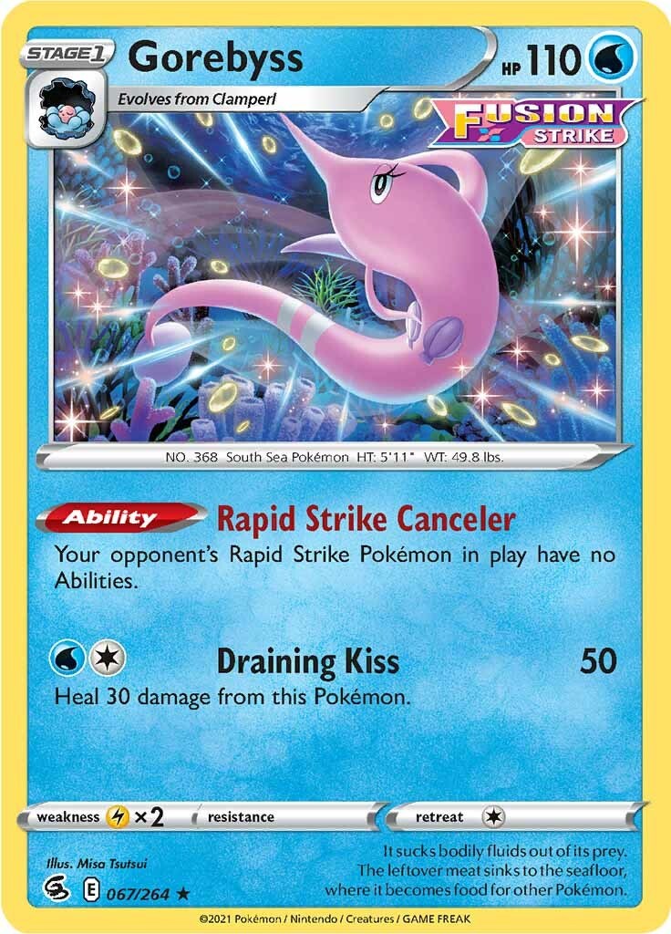 Gorebyss card artwork