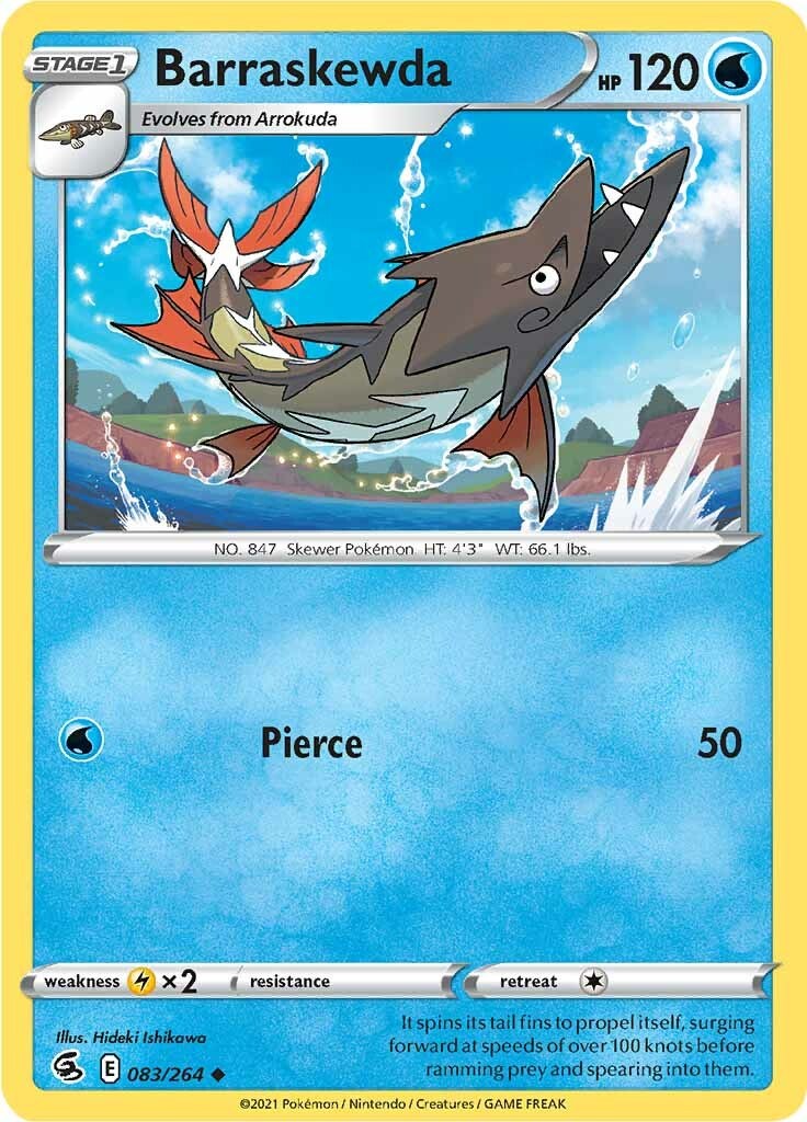 Barraskewda card artwork
