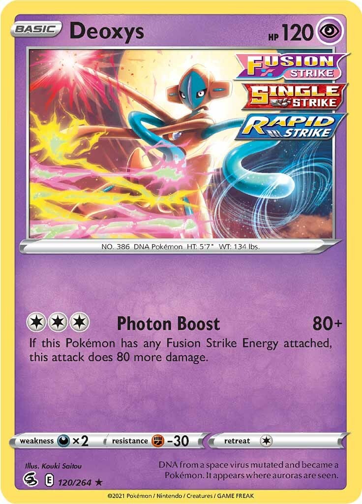 Deoxys (GG12/GG70) [Sword & Shield: Crown Zenith]