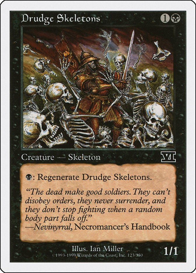 Drudge Skeletons - Classic Sixth Edition - Magic: The Gathering