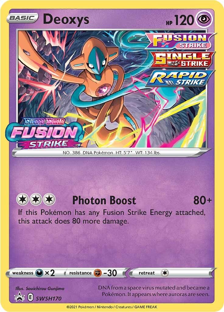 Deoxys VMAX - SWSH267 - Sword & Shield Promo – Card Cavern Trading Cards,  LLC