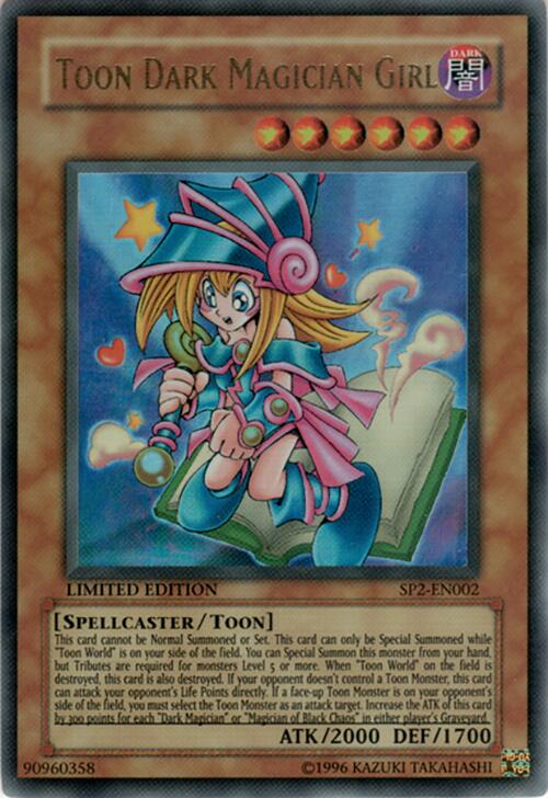 Toon Dark Magician Girl - Sneak Preview Series 2 - YuGiOh