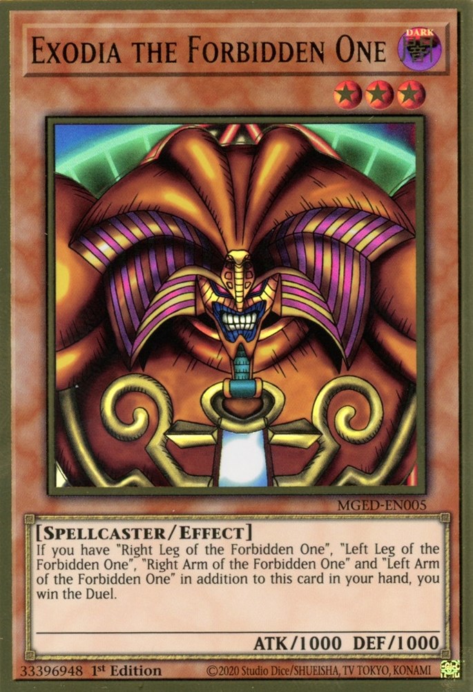 exodia the forbidden one