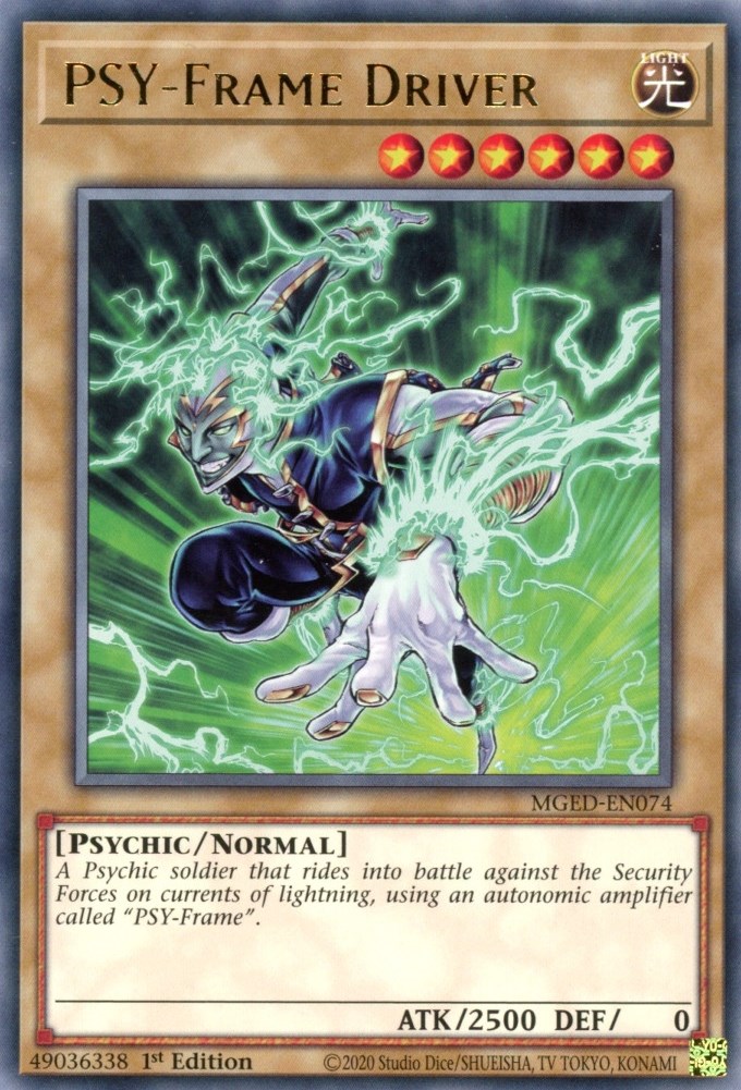 PSY Frame Driver Maximum Gold El Dorado YuGiOh