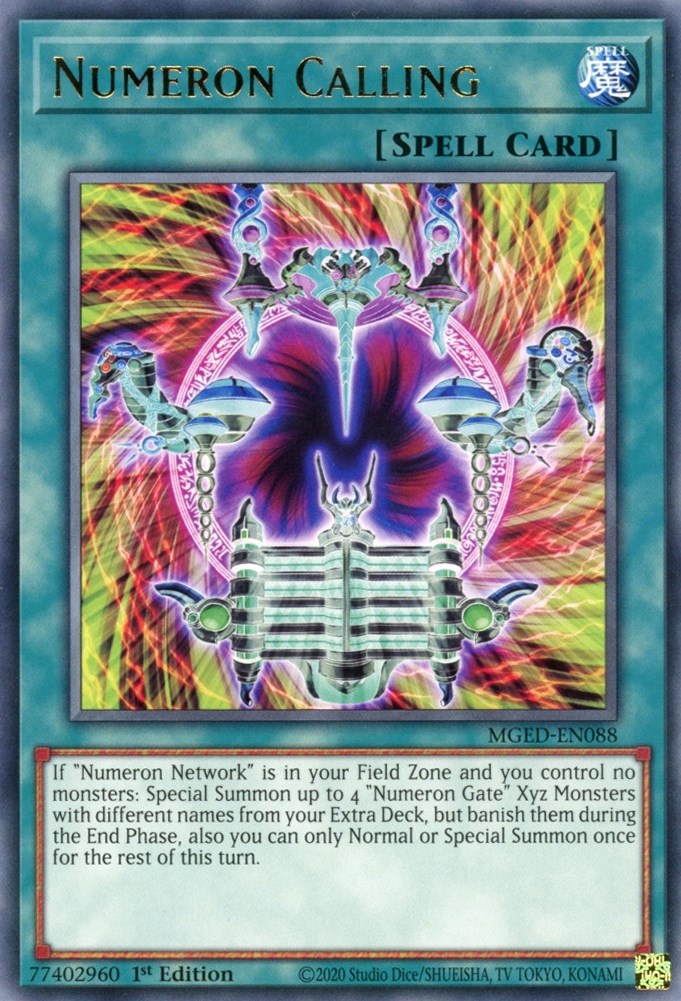 Numeron Calling - Maximum Gold: El Dorado - YuGiOh