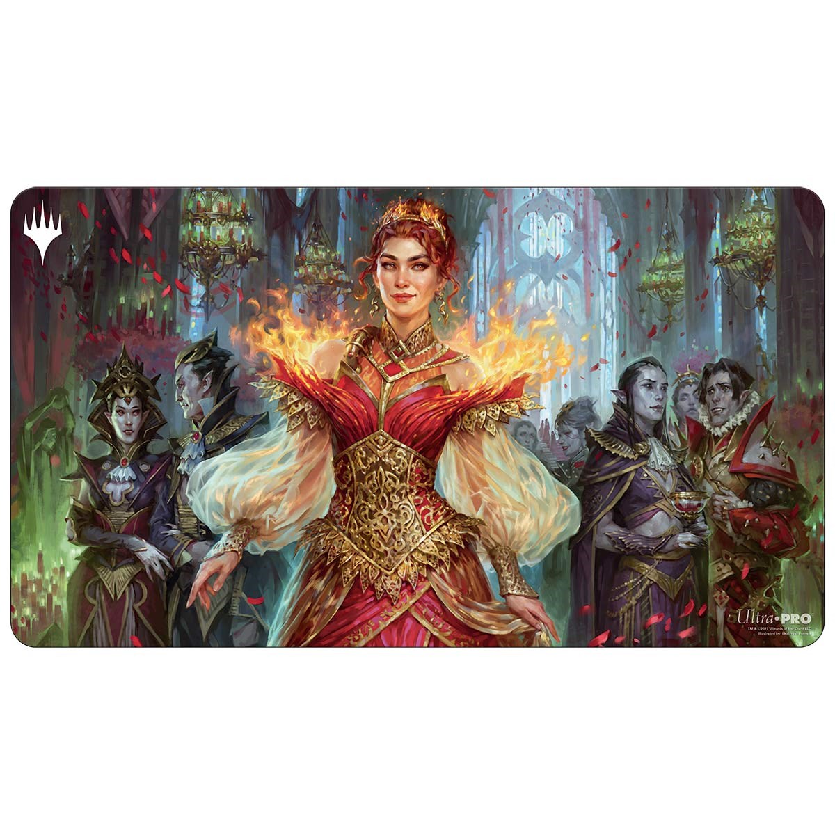 Innistrad Crimson Vow Playmat Chandra, Dressed to Kill (A) for Magic