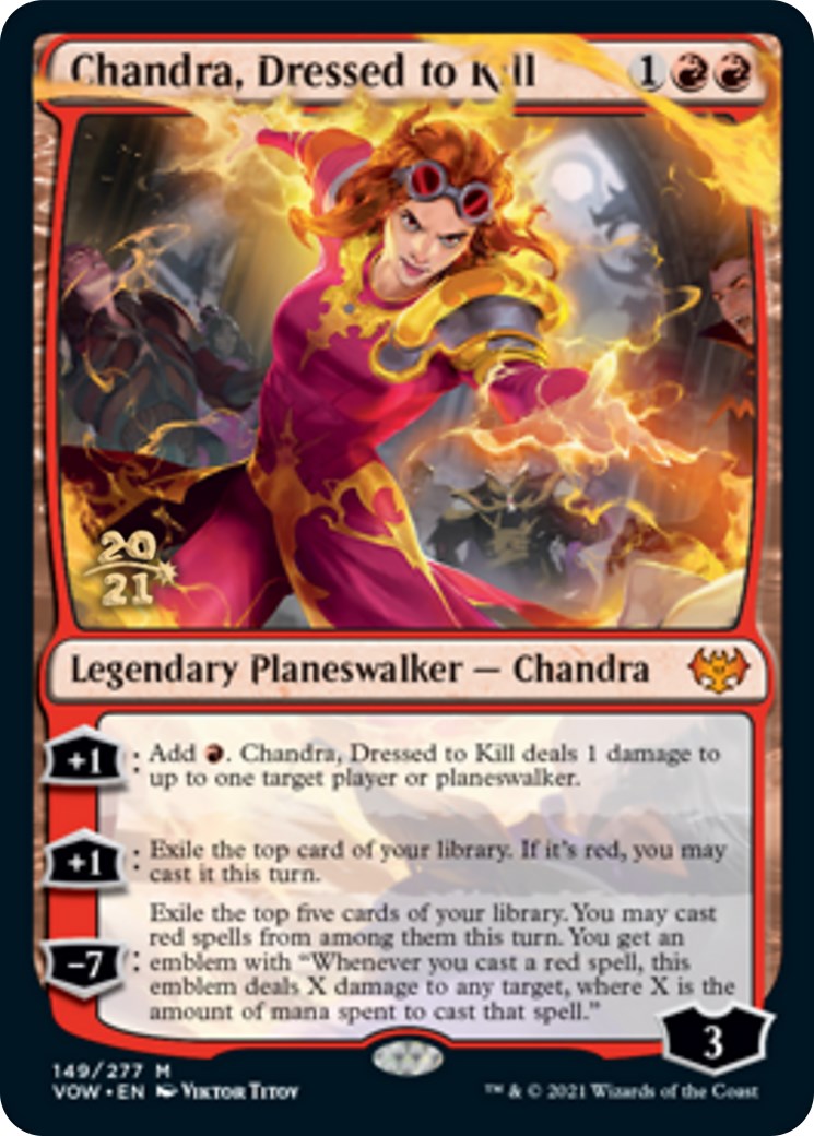 Chandra Dressed To Kill Prerelease Cards Magic The Gathering