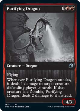 Purifying Dragon - Innistrad: Double Feature - Magic: The Gathering