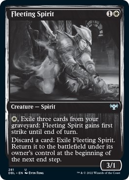 Fleeting Spirit - Innistrad: Double Feature - Magic: The Gathering