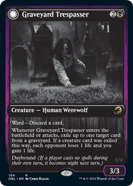 Graveyard Trespasser - Innistrad: Double Feature - Magic: The Gathering