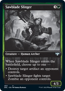 Sawblade Slinger - Innistrad: Double Feature - Magic: The Gathering