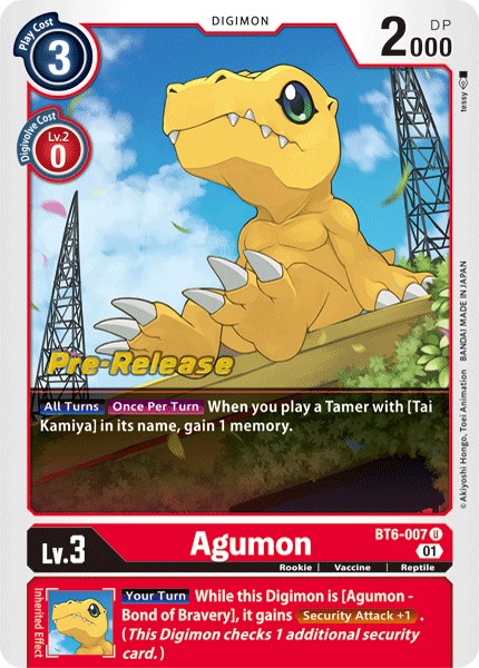 Digimon Agumon