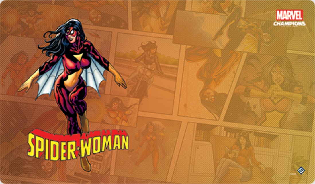 Spider-Woman Game Mat - Marvel Champions Official Game Mats - Playmats