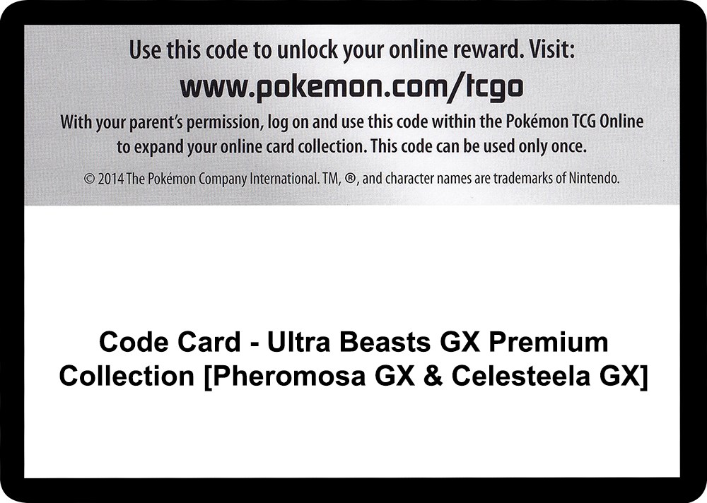 Pokémon TCG: Ultra Beasts GX - Premium Collection (Pheromosa GX and Ce