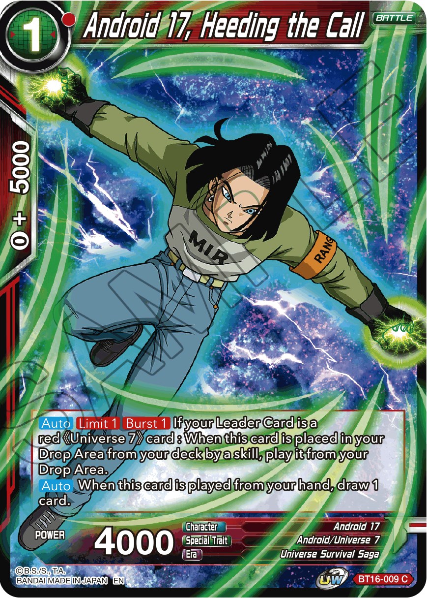 Android 17, Heeding the Call - Realm of the Gods - Dragon Ball Super:  Masters