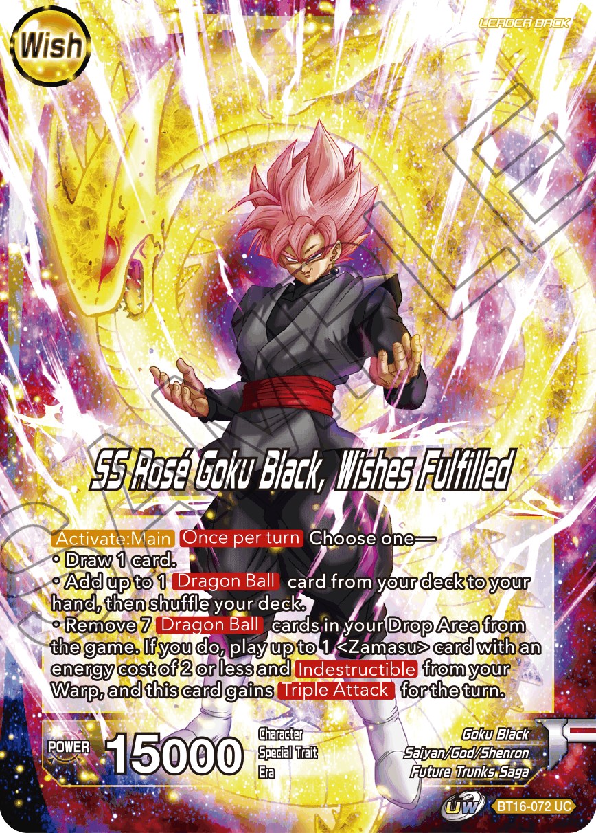 Goku Black Pack 5