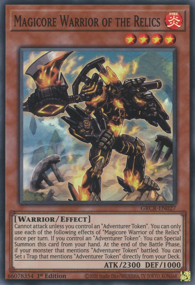 Magicore Warrior of the Relics The Grand Creators YuGiOh