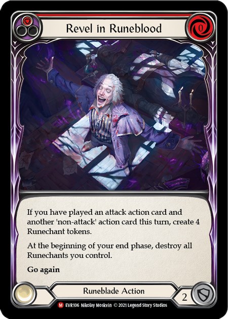 Revel in Runeblood - Everfest - Flesh and Blood TCG