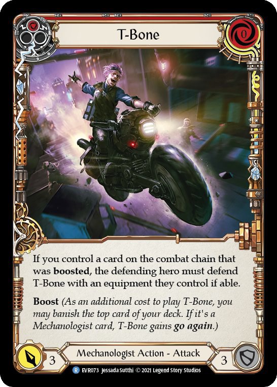 TBone (Red) Everfest Flesh and Blood TCG