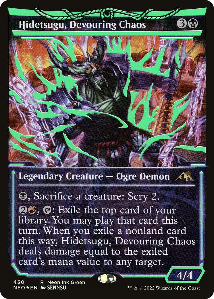 Hidetsugu, Devouring Chaos (Neon Green)