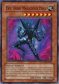 Evil Hero Malicious Edge Gladiator S Assault YuGiOh   26250 