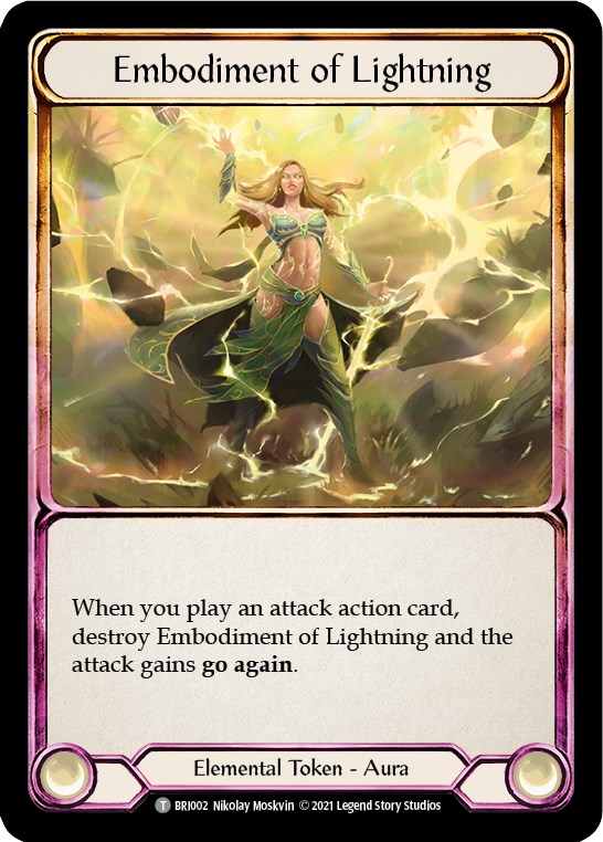 Embodiment of Lightning // Embodiment of Earth - Blitz Deck: Tales of Aria  - Briar - Flesh and Blood TCG