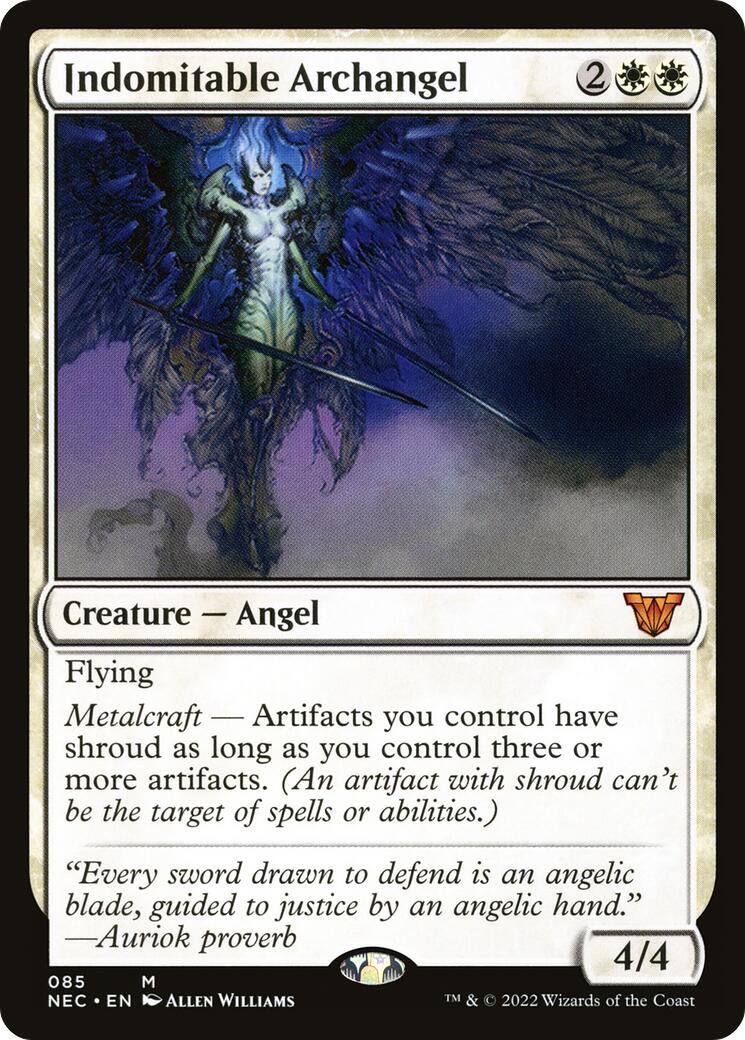 Indomitable Archangel - Commander: Kamigawa: Neon Dynasty - Magic