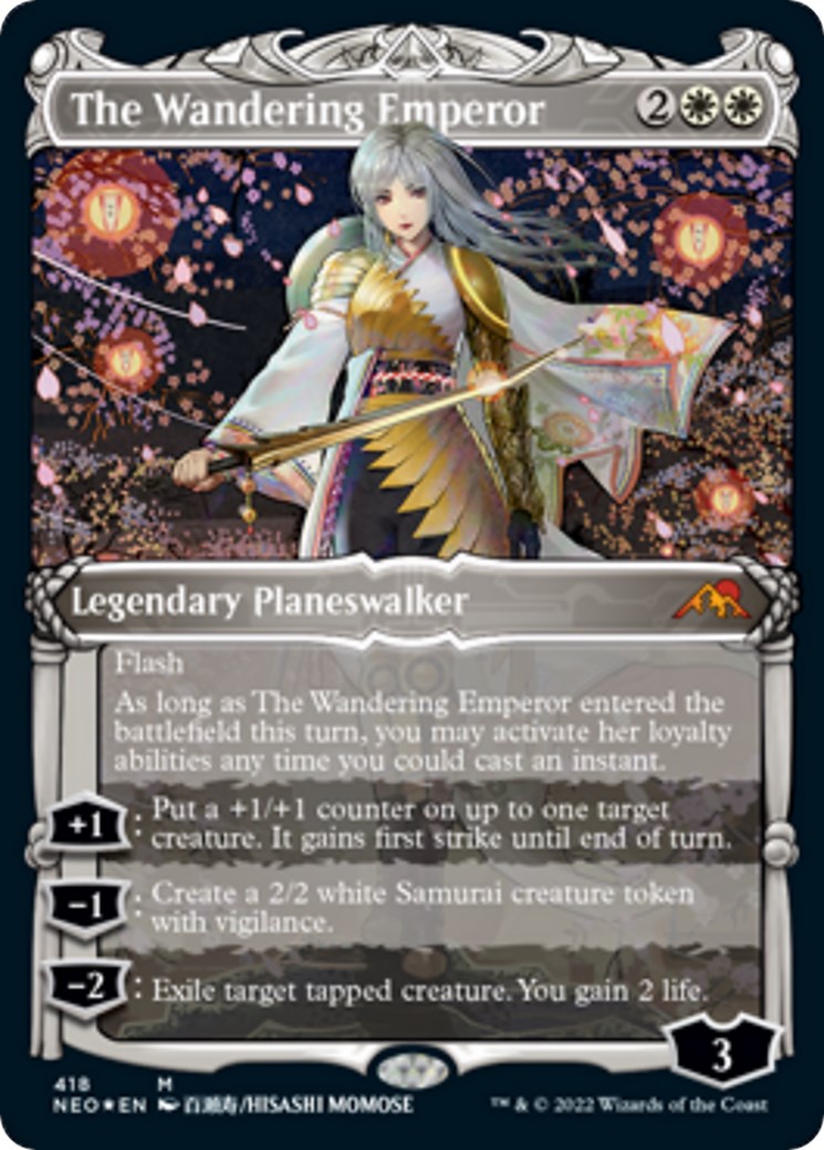 MTG 放浪皇/The Wandering Emperor PWCS FOIL-