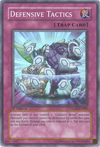 Defensive Tactics - Gladiator's Assault - YuGiOh