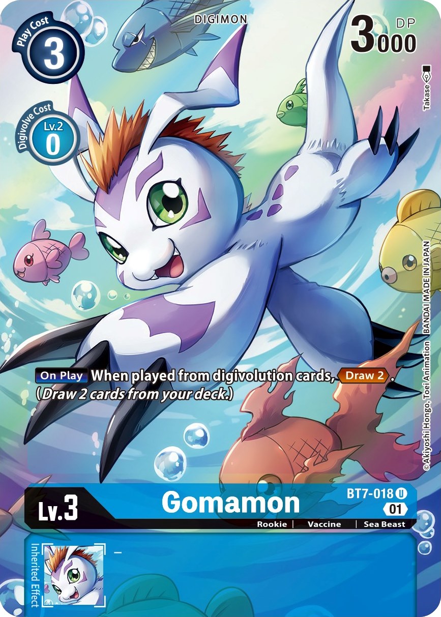 Gomamon - Digital Masters World