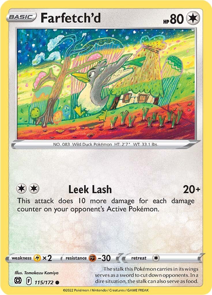 Farfetch'd KSS 25  Pokemon TCG POK Cards