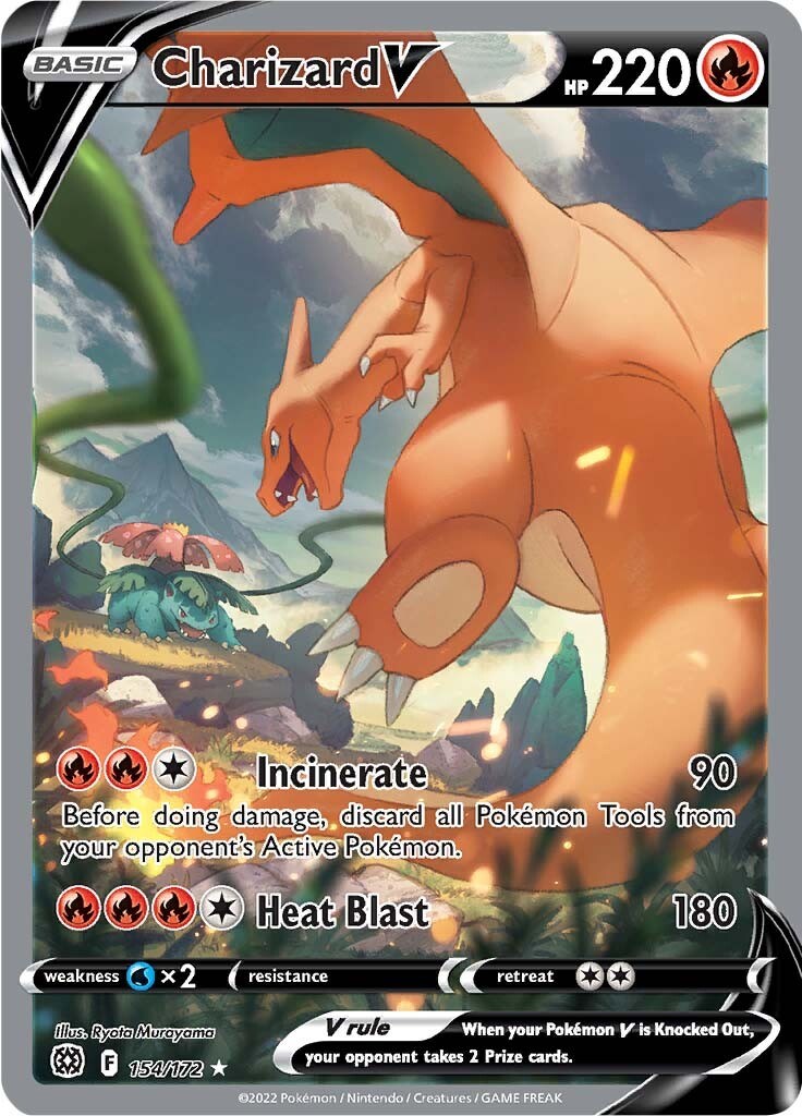 Toutes les cartes Charizard V Pokémon - Pokemart.be