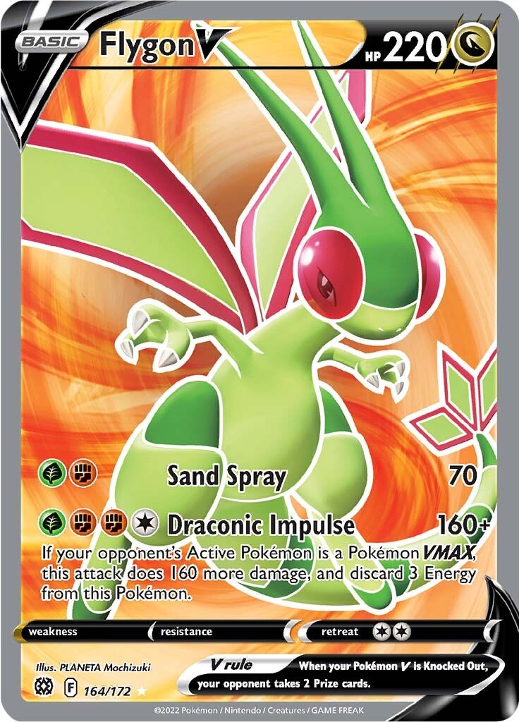 Shaymin V 152/172 Full Art - Brilliant Stars Ultra Rare Pokemon NM