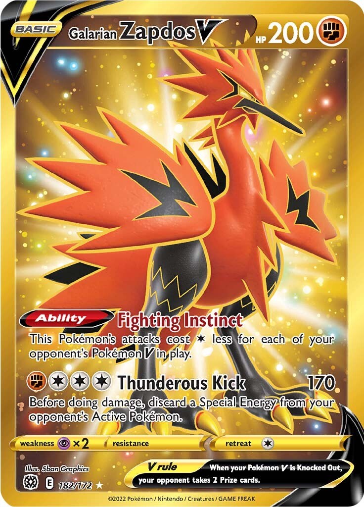 shiny zapdos card